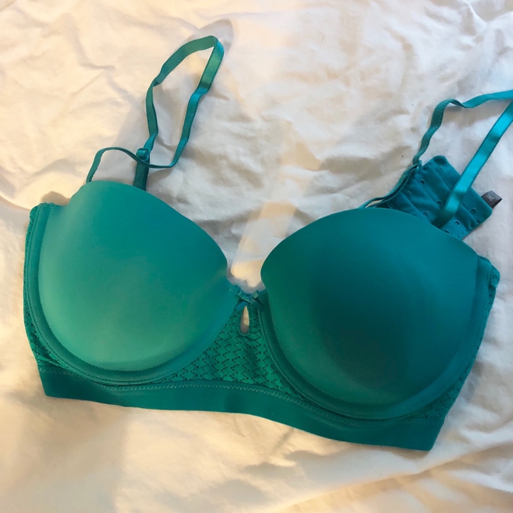 New teal aerie bra